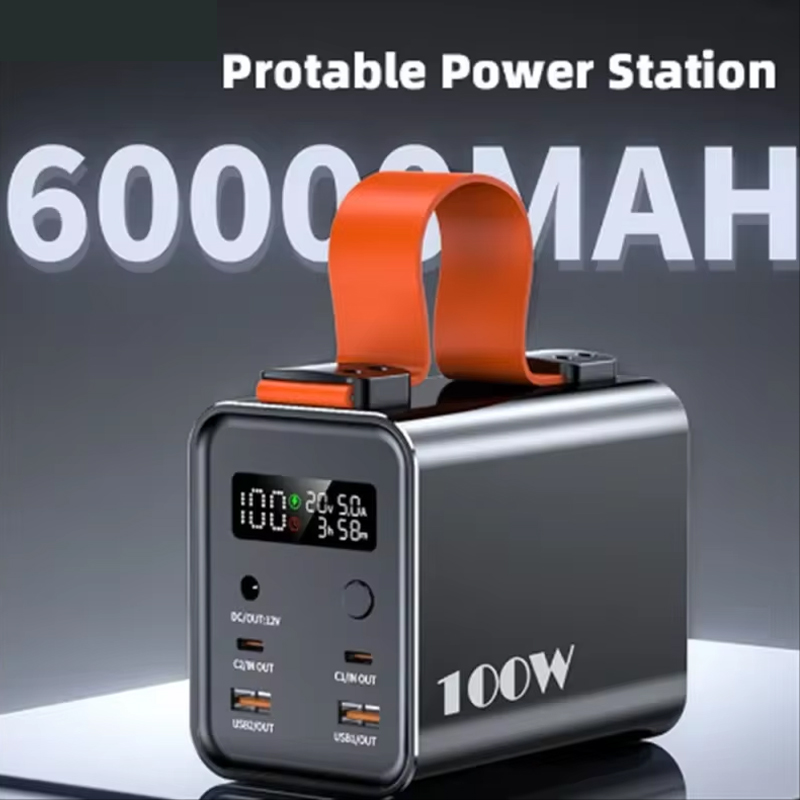 Power Banks - ノートパソコン用60000mAh 100Wポータブル電源バンク、30000mAh USB C急速充電対応iPhone17、Samsung、Xiaomi用外部バッテリー