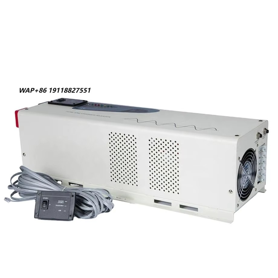 Chargers - Mailiカスタム6000W DC 24V 230V AC単相インバーターLifepo4充電器キャラバン家庭用低周波コンバーター