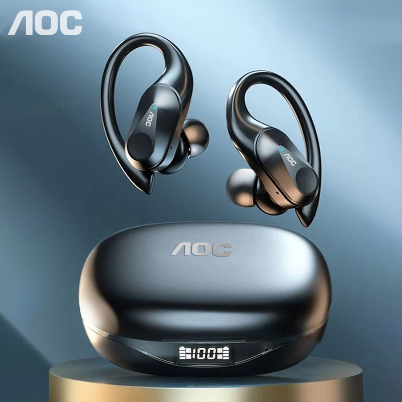 Earphones - Choice AOC スポーツ ヘッドセット ワイヤレス Bluetooth