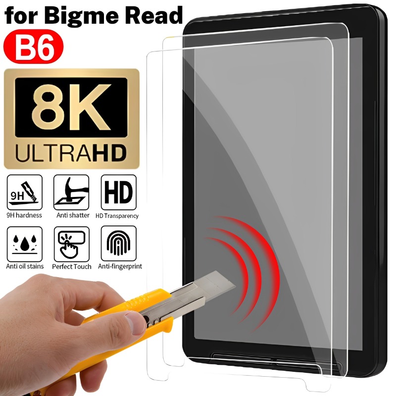 Matte Anti Glare Screen Protector - 1-3 個の柔軟なスクリーンプロテクター HD クリア/マットアンチグレアアンチスクラッチ自己修復保護フィルム Bigme Read