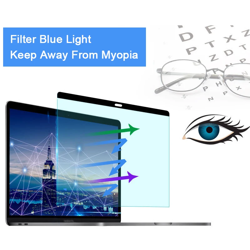 Matte Anti Glare Screen Protector - 抗ブルーライト磁気スクリーンプロテクター Macbook Air 13 A2337 A2681