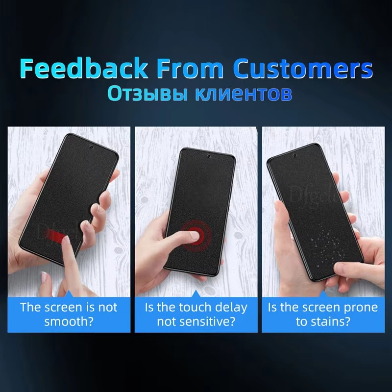 2-4 ピースアンチグレアつや消し保護ガラス Realme  - Matte Anti Glare Screen Protector のレビューと価格