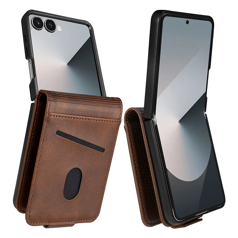 レザーカードスロットホルダー付き財布型スマホケース、Sams - Leather Wallet Card Holder Phone Cover のレビューと価格