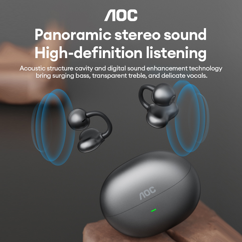 AOC ACD2544 ワイヤレスBluetoothイヤーク - Earphones のレビューと価格