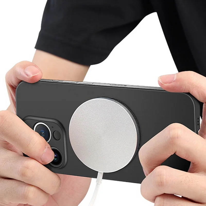 超薄型マットフレームレス電話ケース Magsafe 磁気対応 - Ultra Thin Frameless Phone Cover のレビューと価格