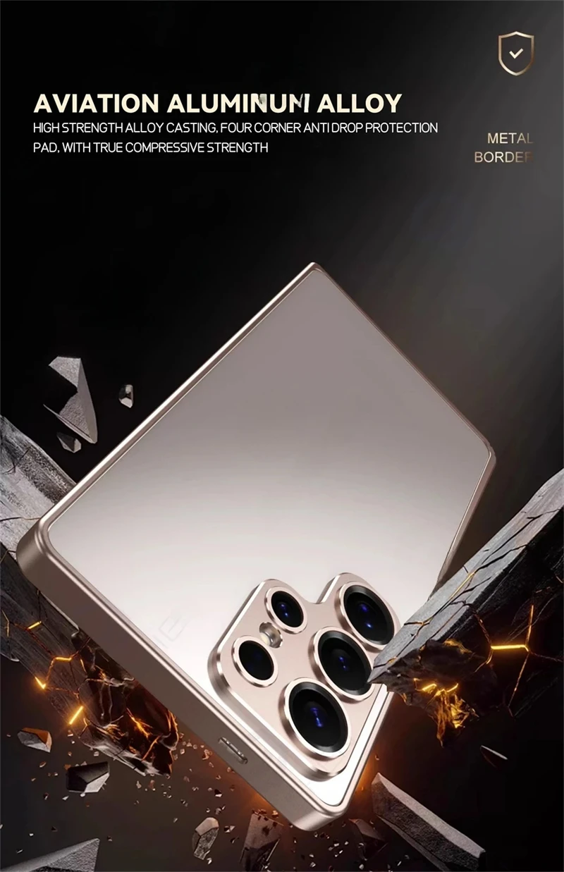 アルミニウム合金フレームバンパーケース Samsung Ga - Metal Bumper Aluminum Frame Case のレビューと価格