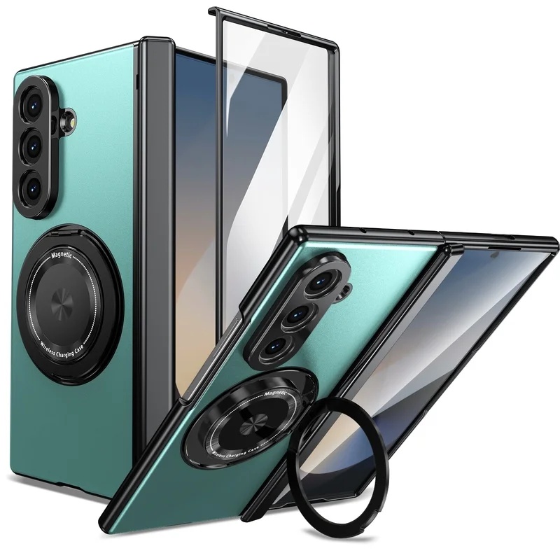 ラグジュアリー360 °   回転式スタンド付きスマホケース - Screen Protectors のレビューと価格
