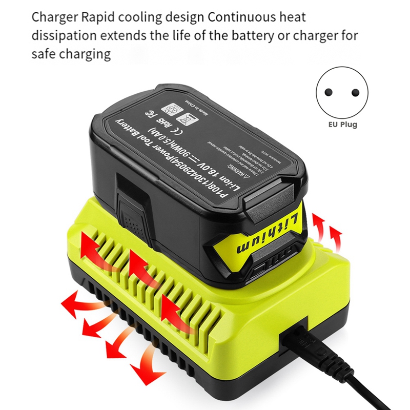 P117 バッテリー充電器 12V-18V 交換用 Li-3 - Chargers のレビューと価格