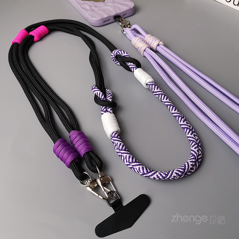 携帯電話ストラップ クロスボディ織りストラップ ロング、取り - Crossbody Lanyard Neck Strap Case のレビューと価格