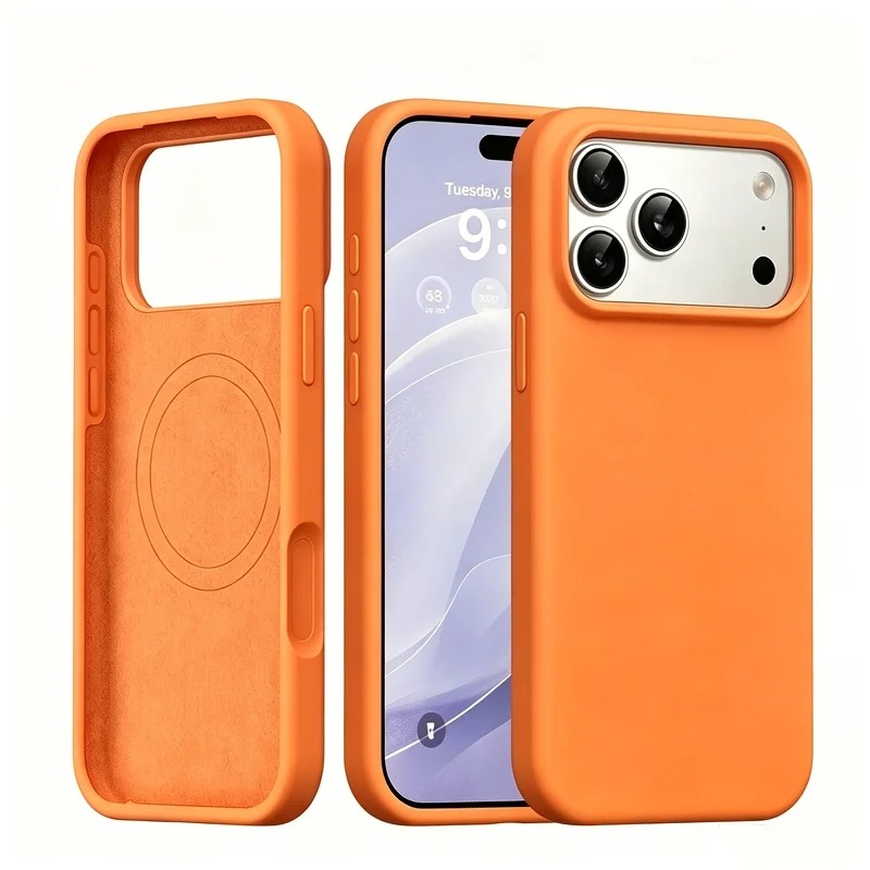 iPhone 18、17 Pro、17 Pro Max、16 - Liquid Silicone Magnetic Phone Case のレビューと価格