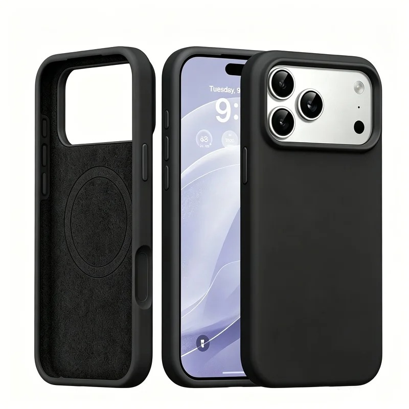 iPhone 18、17 Pro、17 Pro Max、16 - Liquid Silicone Magnetic Phone Case のレビューと価格