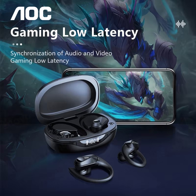 Choice AOC スポーツ ヘッドセット ワイヤレス B - Earphones のレビューと価格