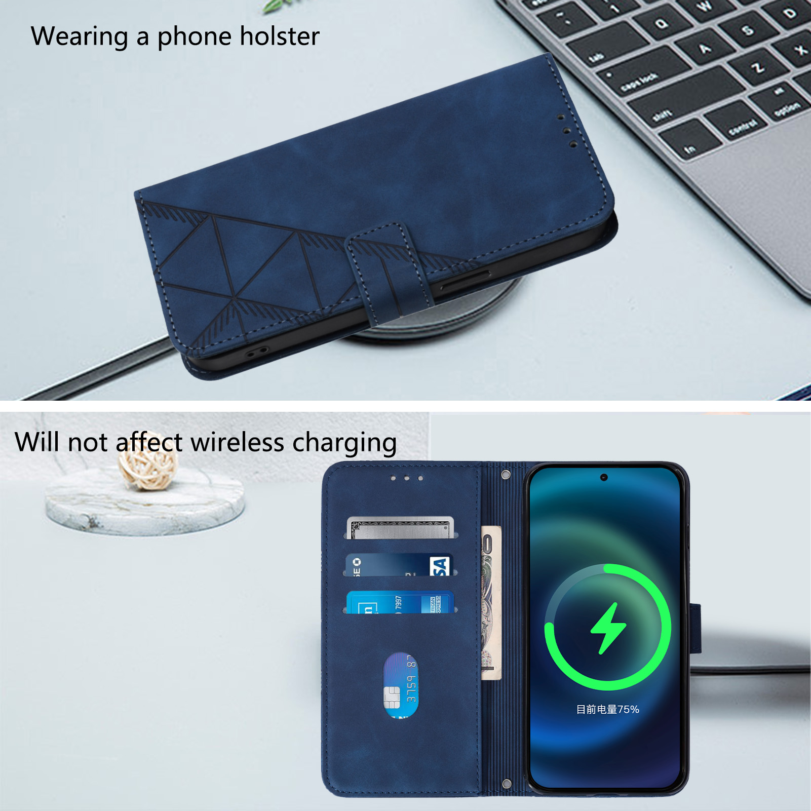 Samsung Galaxy F62、F54、F42、F34 - Leather Wallet Card Holder Phone Cover のレビューと価格