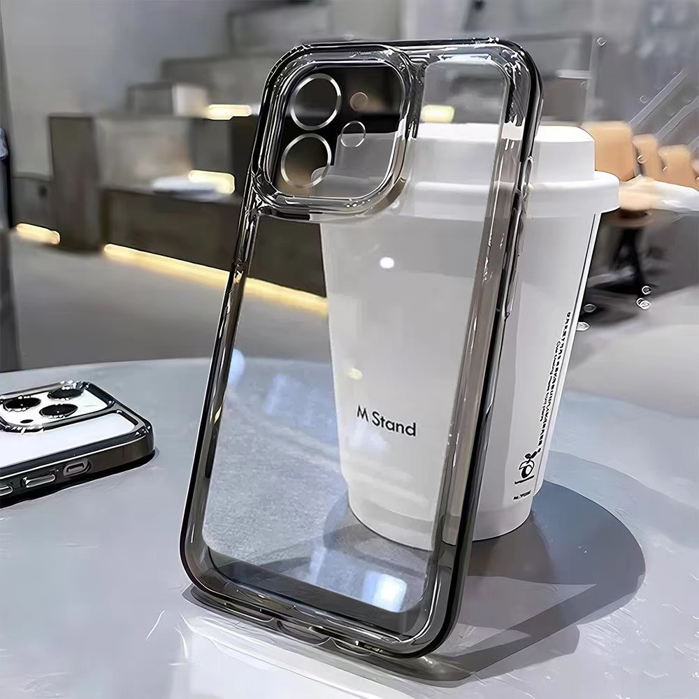 高級スマホケース iPhone 15 8 Plus 17 A - Clear Shockproof Bumper Case のレビューと価格