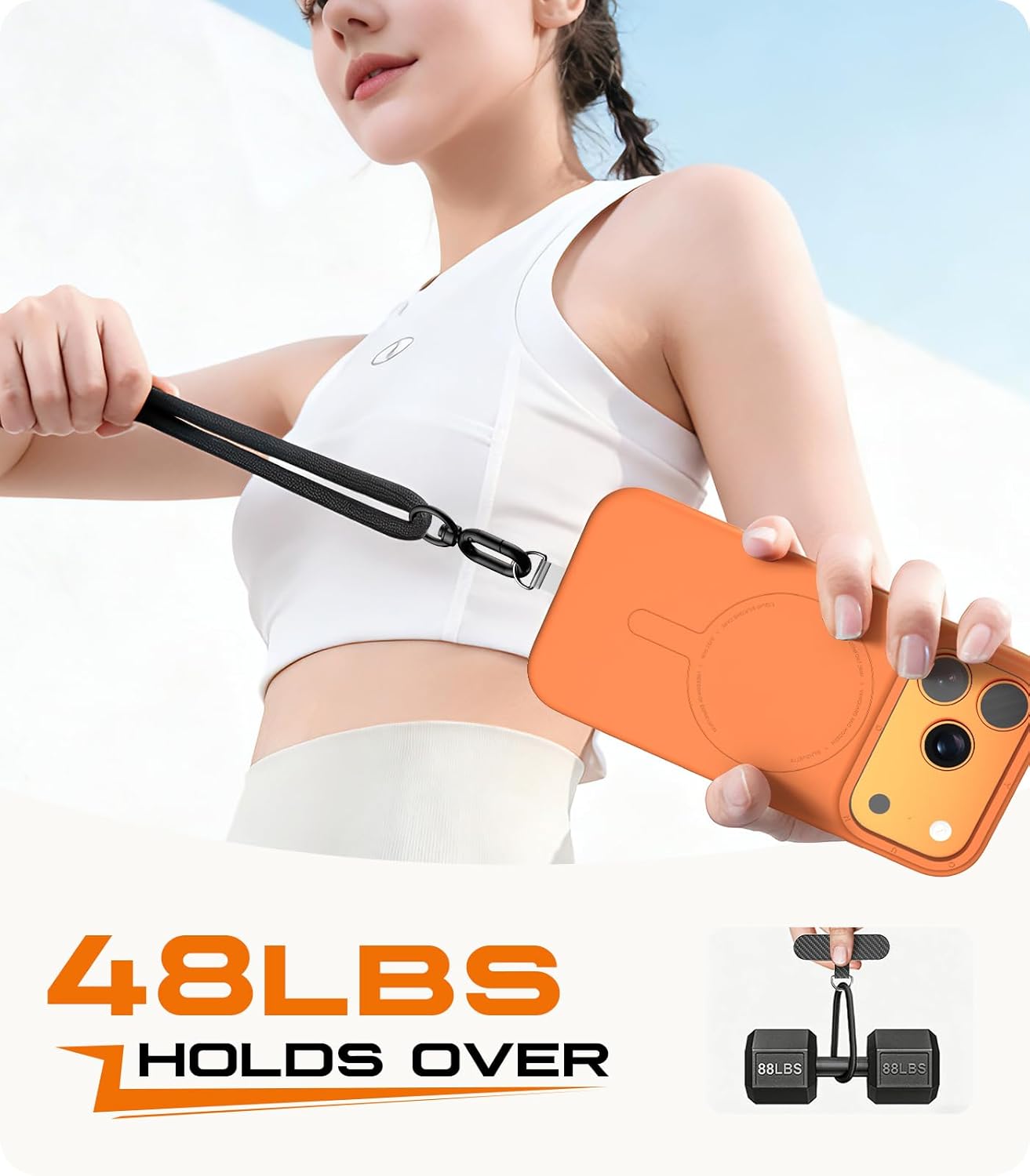 スマホ用クロスボディストラップ、TPU製スマホタブ2個付き、 - Crossbody Lanyard Neck Strap Case のレビューと価格