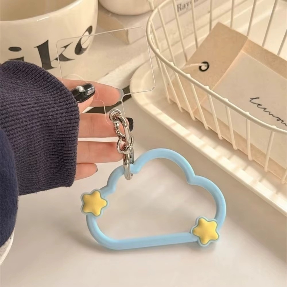 かわいいシリコン製携帯電話ストラップ、紛失防止雲型リストスト - Cute Cartoon Wrist Strap Silicone Case のレビューと価格