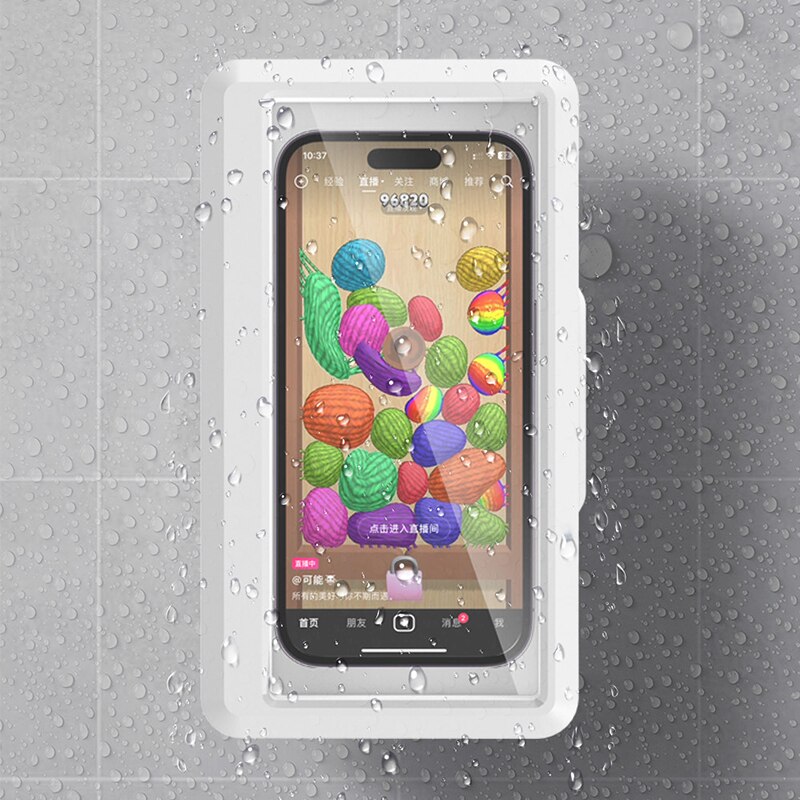 浴室用防水スマホホルダー、壁掛け式スマホケーススタンドボック - Phone Cases のレビューと価格