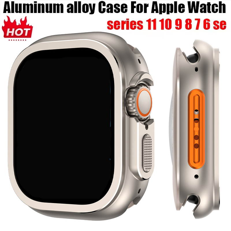 アルミニウム合金ケース Apple Watch Ultra  - Metal Bumper Aluminum Frame Case のレビューと価格